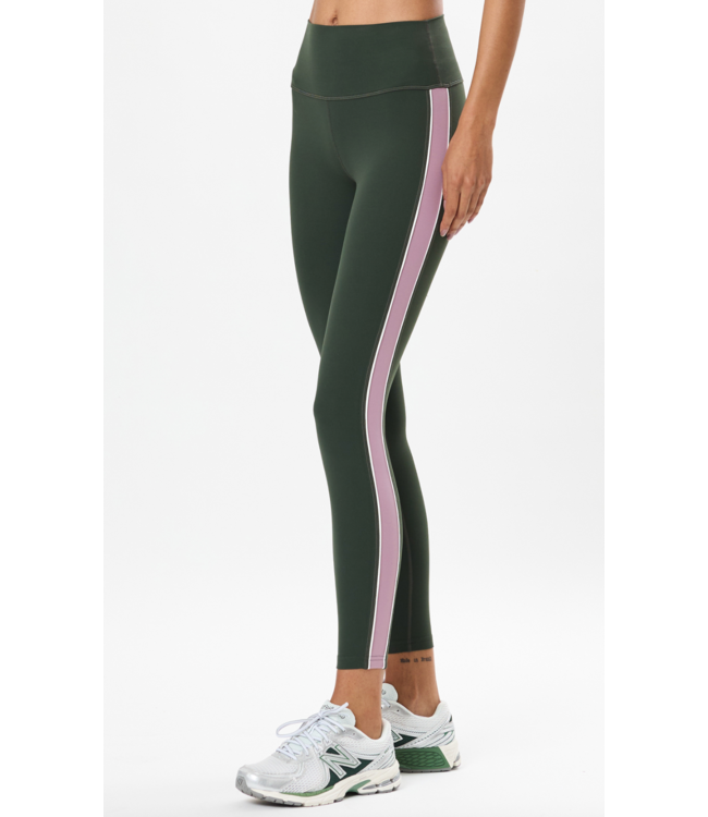 Margot Rigor Legging- Military/Blush
