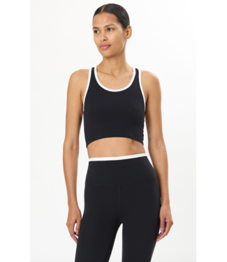 Splits59 Amber Airweight Bralette- Black/White