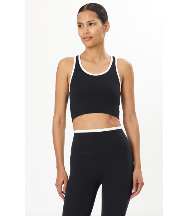 Amber Airweight Bralette- Black/White