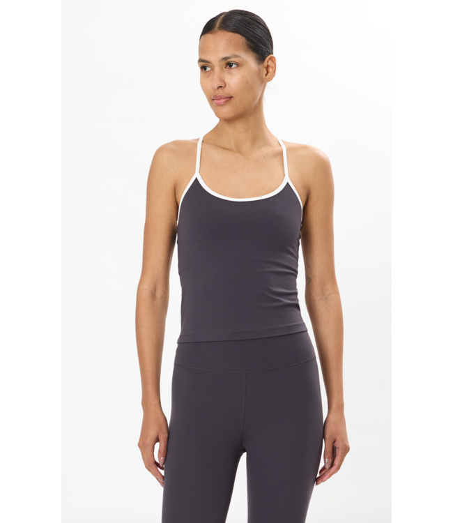 Airweight Tank- Graphite/White