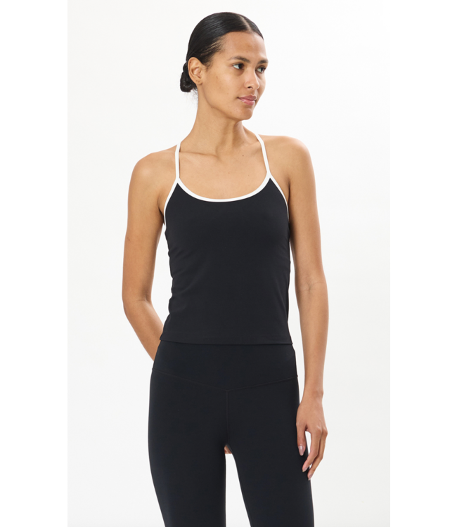 Airweight Tank- Black/White