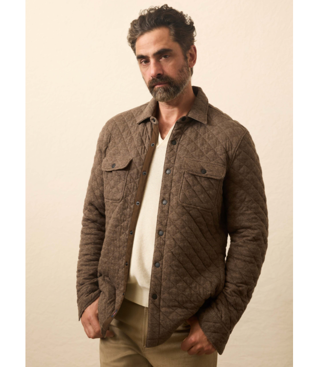 Epic Quilted Fleece CPO- Mountain Branch Heather