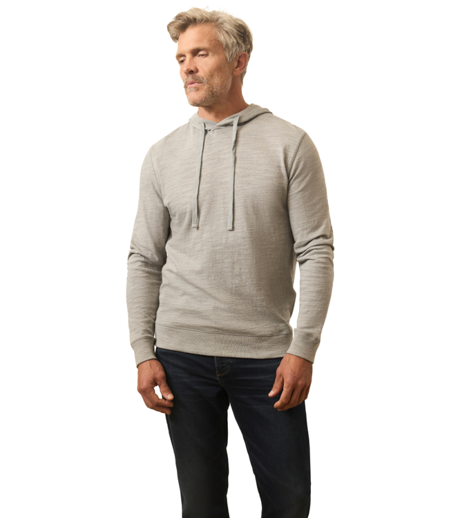 Sunwashed Slub Hoodie- Lakeshore Grey