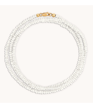 Alexa Leigh Pearly Ankle Wrap- Yellow Gold