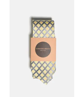 Curated Basics Yellow Foulard Tie