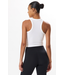 Kiki Rib Crop- White