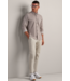 Effortless Oxford Button Down Shirt- Foggy Taupe Heather