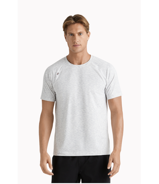 Rhone Apparel Reign Short Sleeve- Gray Space Dye