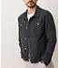Patrick Canvas Overshirt- Faded Black