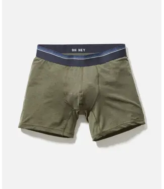 Marine Layer Air Boxer Brief- Dusty Olive