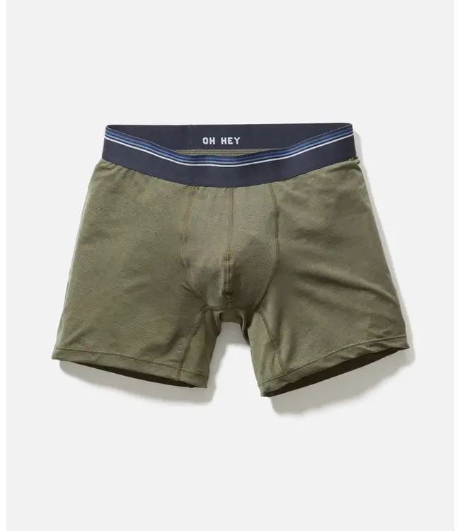 Air Boxer Brief- Dusty Olive