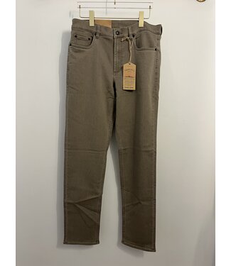 Faherty Brand Stretch Terry 5 Pocket- Dark Rye