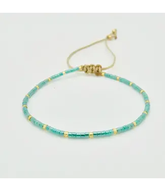 Rosamariposa Ipanema Miyuki Bracelet- Seafoam