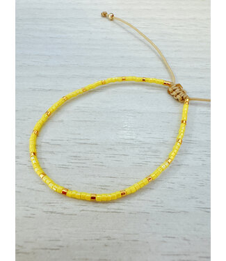 Rosamariposa Ipanema Dainty Bracelet 24k Gold Plated- Yellow