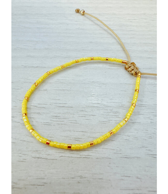 Ipanema Dainty Bracelet 24k Gold Plated- Yellow