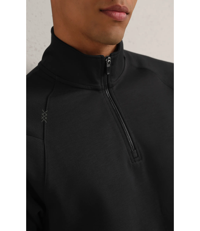 DreamState 1/4 Zip- Pure Black