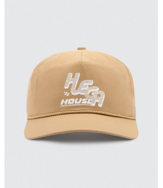 Huega House Track Hat- Khaki Nylon