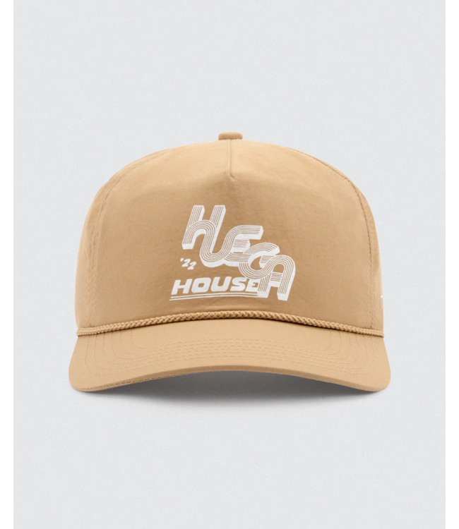 Track Hat- Khaki Nylon