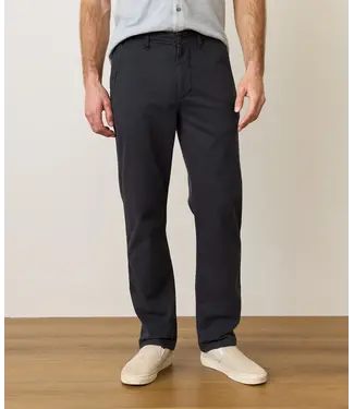Marine Layer Saturday Twill Pant Relaxed Fit- Faded Black