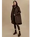 Kristen Rain Coat- Dark Truffle