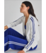Carnaby Pari Zip Knit Jacket- White