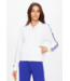 Carnaby Pari Zip Knit Jacket- White
