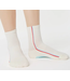Women's Race Ankle Grip Sock- White