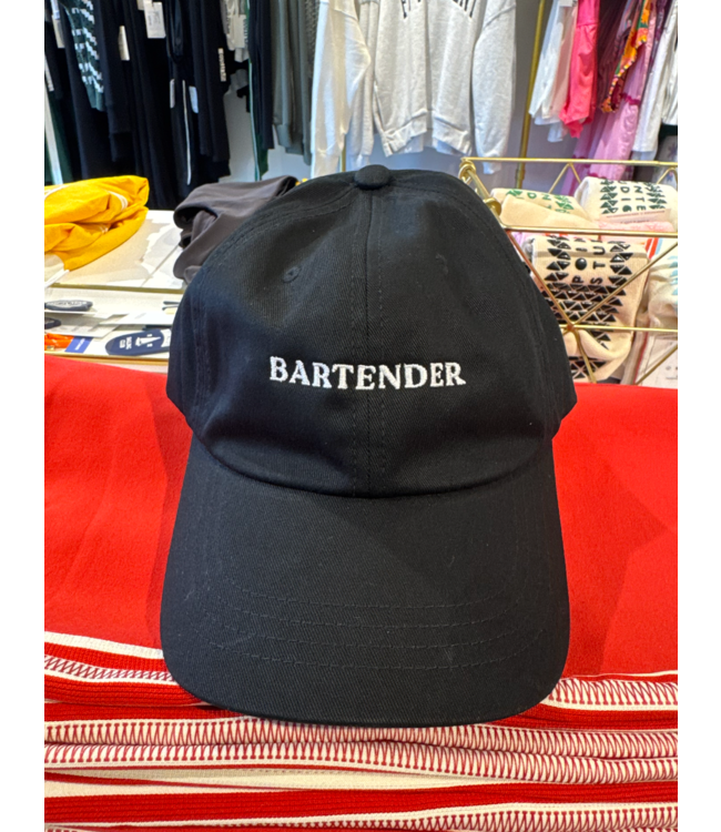 Bartender Cap- Black