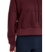 Luxefleece Cropped Hoodie- Dark Cherry