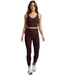 Spacedye Caught In The Midi HW Legging- Dark Chocolate Heather