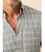 Coastline Knit Shirt- Autumn Storm Plaid