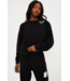 Devyn Oversized Sweatshirt- Boo Black