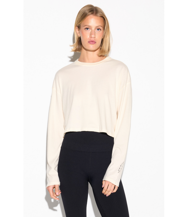 El Tigre Drew L/S Top- Canvas