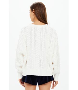 The Upside Espada Talia Knit Sweater- Natural