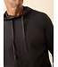 Sunwashed Slub Hoodie- Ridge Black