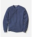 Waffle Henley- Blue
