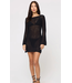 Cleo Cover Up Dress- Black