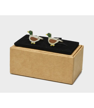 Curated Basics Mallard Duck Cufflinks