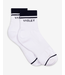 Lenni Half Crew Sock- White/Blue Nights