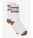 Spencer Sock- Egret/Golden Bronze