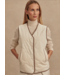 Lori Reversible Gilet- Ash Taupe/Birch