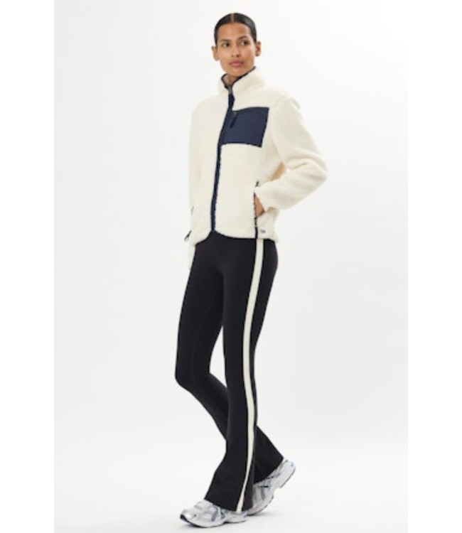 Raquel High Waist Supplex Flare 30- Black/Creme