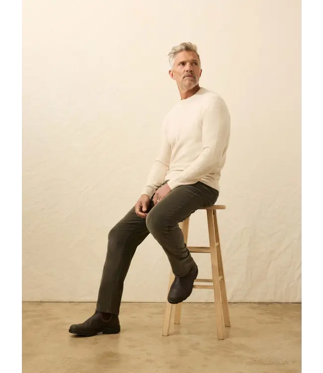 Jackson Crew Sweater- Ivory Sky Feeder