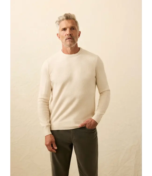 Jackson Crew Sweater- Ivory Sky Feeder