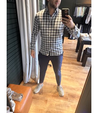 Faherty Brand The Movement Shirt- Dark Creek Plaid