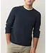 Inverness Crew Sweater- Navy/Green