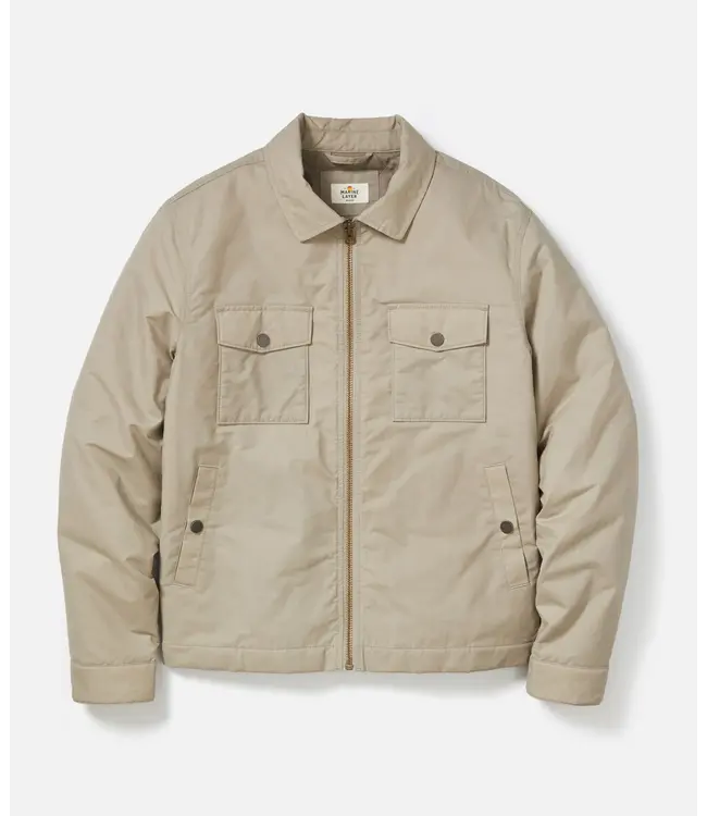 Reynolds Dry Wax Trucker Jacket- Vintage Khaki