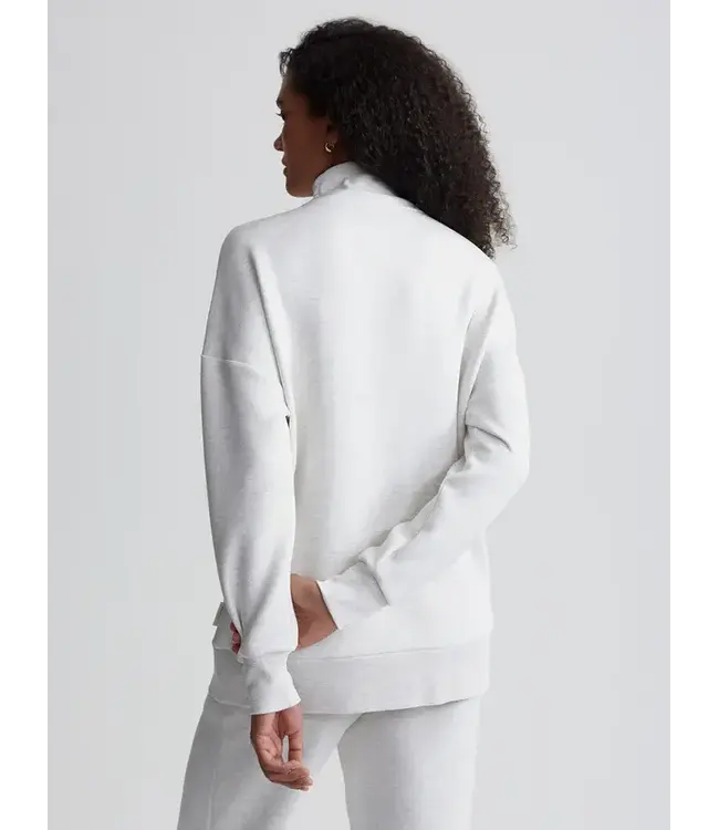 Masie Longline Sweat- Ivory Marl