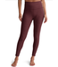 Spacedye Ready Midi Legging- Midnight Burgundy Heather