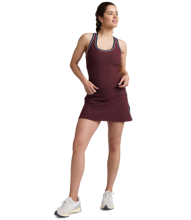 Spacedye Ready Tank- Midnight Burgundy Heather